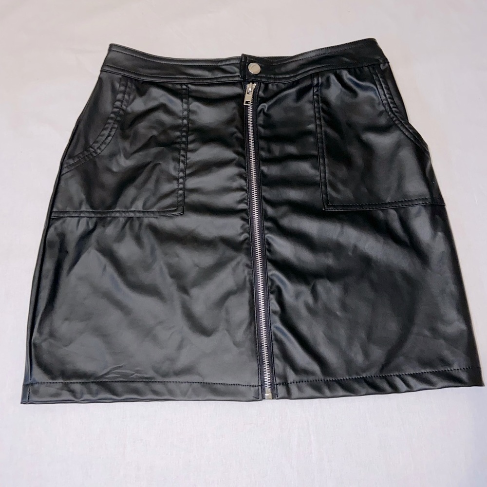 Faux Leather skirt